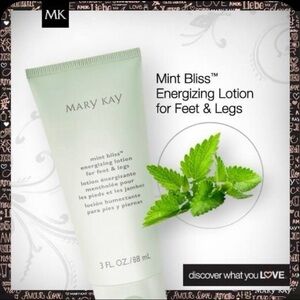 Mary Kay Mint Bliss Energizing Lotion for Feet and Legs